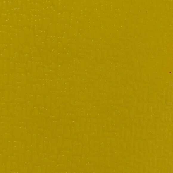 Vintage Yellow Embossed Floral Footed Wastebasket 1970s Small Trash Can 13" - Picture 8 of 12